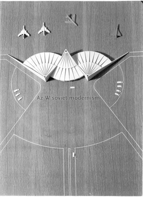 Soviet Modernism 1955-1991 Aerodynamic Architecture, Avant Garde Architecture, Architecture Drawing Plan, Airport Design, Conceptual Architecture, Architecture Concept Diagram, Kiosk Design, Architecture Design Sketch, Concept Diagram