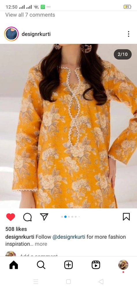 Fancy Dress Neck Design Pakistani, Airline Frock Design, Pakistani Ladies Frock Designs, Yellow Lawn Suit With Intricate Embroidery For Eid, Loan Frocks Design Pakistani, Frock Desgin Pakistan, Neck Design For Suits, Chudidhar Neck Designs, Cotton Suit Designs