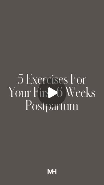 Dr. Mae Hughes I Pelvic Floor Physical Therapist on Instagram: "Comment READ for my most recent blog post that includes a list of 10 exercises (with video) for your first 6 weeks postpartum 🖤

While you do not want to jump right into heavy exercise postpartum, these movements help to alleviate gentle aches & pains that come along with those early postpartum days as well as help you reconnect with your new postpartum body! 

It’s important to note that your pelvic floor & core are not the only areas of your body affected by pregnancy & birth.

Your ENTIRE body goes through physiological changes during pregnancy that require rest & rehab. 

All of my pregnancy & postpartum programs will be on sale for 20% off Nov. 29 through Dec. 1 for Black Friday! Have a question about a program? 👇 Drop Postpartum Body, Physical Therapist, Pregnancy Birth, Pelvic Floor, Postpartum, Physics, Blog Posts, Reading