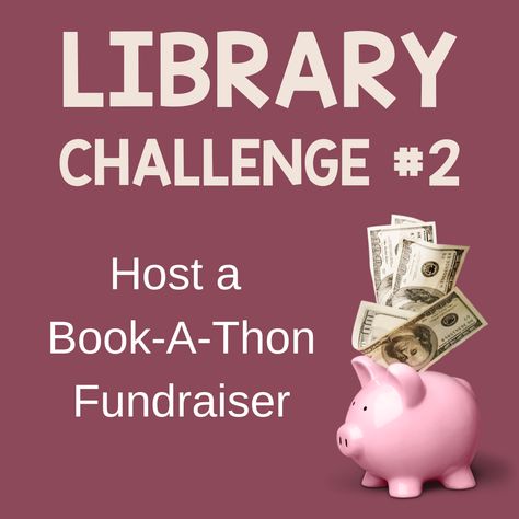 Book-A-Thon Fundraisers are a fun way to celebrate World Book Day, Book Week, Literacy Month, Read Across America, and other literacy events. Library Fundraiser, Kindergarten Pictures, Audio Books For Kids, Tracking Reading, Free Kids Books, Read Across America, Library Events, Kindergarten Books, Long Books