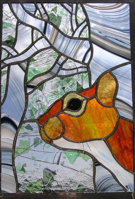 Stained Glass Squirrel, Seashells Template, Stained Glass Animals, Wood Mosaics, Mosaic Windows, Stained Glass Suncatchers, Mosaic Artwork, Stained Glass Flowers, Red Squirrel