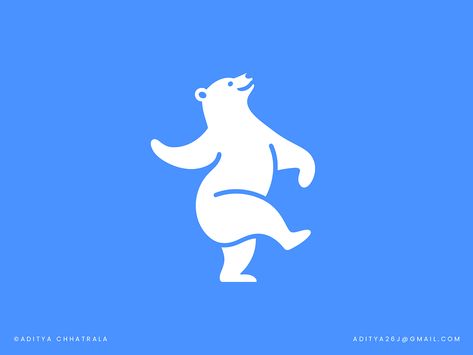 T-shirt Icon by Aditya Chhatrala on Dribbble Polar Bear Logo, Bear Logo Design, Dancing Bears, Bear Logo, Mehndi Designs For Hands, Mehndi Designs, Business Logo, Creative Business, Polar Bear