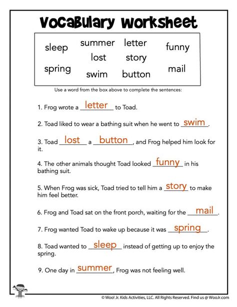 Frog and Toad Are Friends - Lesson Plan and Activities | Woo! Jr. Kids Activities : Children's Publishing Frog Unit Study, Frog And Toad Are Friends, Frogs For Kids, History Notebook, Sleep Funny, Friendly Letter, Science Topics, Friend Activities, Language Arts Lessons