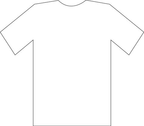 Blank Tshirt, T Shirt Sketch, Jersey Template, Blank Coloring Pages, T Shirt Template, Shirt Sketch, Cake Templates, Tshirt Template, Word Shirts