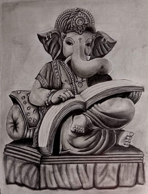 Ganpati Ji Sketch, Ganashpati Drawing, Ganeshji Sketch, Ganpati Pencil Sketch, Ganpati Bappa Sketch Pencil, Ganesh Sketch Pencil, Ganpati Sketch Pencil, Ganpati Bappa Drawing Sketch, Ganesh Drawing Pencil