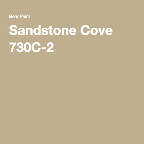 Sandstone Cove 730C-2 Sandstone Cliff Behr Paint, Behr Colors, Behr Paint Colors, Behr Paint, Room Paint Colors, Room Paint, Paint Color, Rental Property, Master Bath