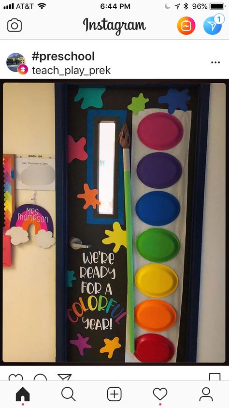 Back To School Daycare Door Ideas, August Daycare Bulletin Boards, Classroom Theme For Preschool, Classroom Door Themes Preschool, Family Board For Classroom, Back To School Bulliten Boards Preschool, Preschool Door Decoration Ideas, Back To School Room Decor, Preschool Classroom Decor Themes Class Door Back To School