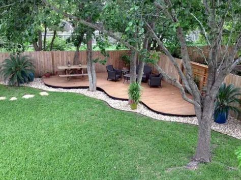 Corner Yard Landscaping, Corner Yard Landscaping Ideas, Corner Landscaping, Landscaping Ideas Front Yard, Backyard Patio Ideas, Yard Landscaping Ideas, Sitting Area, Patio Ideas, Yard Landscaping