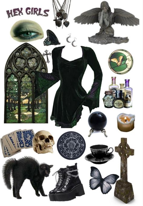 Eco Goth Fashion, Goth Cottagecore Aesthetic Outfits, Witchcraft Aesthetic Outfit, Lunar Witch Outfit, Eco Goth Aesthetic, Eco Witch, Gothic Academia Outfits, Witchcraft Outfits, Witchy Style Modern Witch