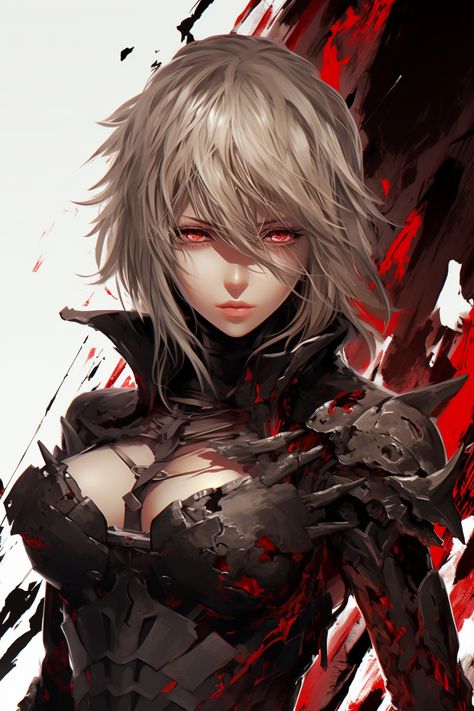 Mia Code Vein Code Vein Fanart, Code Vein, Dante Devil May Cry, Character Poses, Cool Anime Pictures, Graphic Design Posters, White Hair, Drawing Inspiration, Dark Fantasy