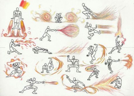 Element: Fire Fire Bending Scroll, Zuko Firebending Poses, Fire Bending, Element Drawing, Power Moves, Super Powers Art, Avatar The Last Airbender Art, Magic Design, Magic Art