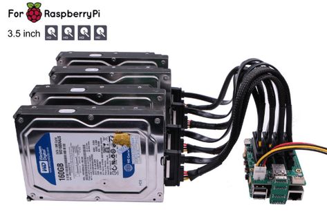 How to build a Raspberry Pi 4 NAS Server? - Samba and OMV - Latest Open Tech From Seeed Cool Raspberry Pi Projects, Raspberry Projects, Nas Server, Pi Computer, Esp8266 Arduino, Raspberry Pi Computer, Computer Diy, Computer Projects, Robotics Projects