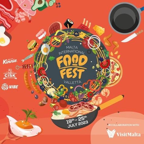 🎉We’re thrilled to announce that we’ll be at the Malta International Food Festival from July 19th to 25th, starting from 6pm every day!🍴Come join us, ask us anything and dig into all the deliciousness!👨‍🍳 As a special treat, we’re offering a 20% discount on our water filter starter packs at our stand! Don't miss out on this amazing opportunity!🤩 #WaterFilters #HealthyLiving #Discounts #FoodieHeaven #Excited #FoodFestival #TasteTheWorld #MIFF23 Food Fair Poster, Poster Food Festival, Food Festival Design, Vegan Branding, International Food Day, International Food Festival, Food Festivals Event, Food Campaign, Food Festival Poster