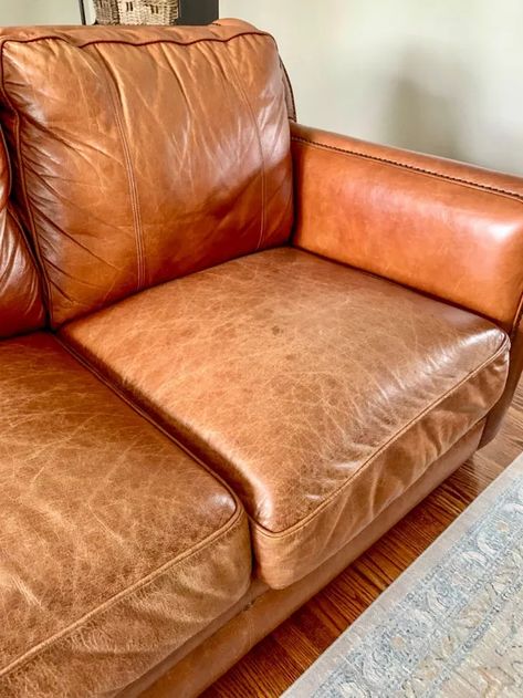 Find out how to safely clean and condition my leather sofa in one easy step! Condition Leather Couch, Leather Cleaner Diy, Cleaning Leather Couch, Mobile Service, Homemade Cleaners, Clean Couch, Couch And Loveseat, Leather Craftsmen, Best Vacuum