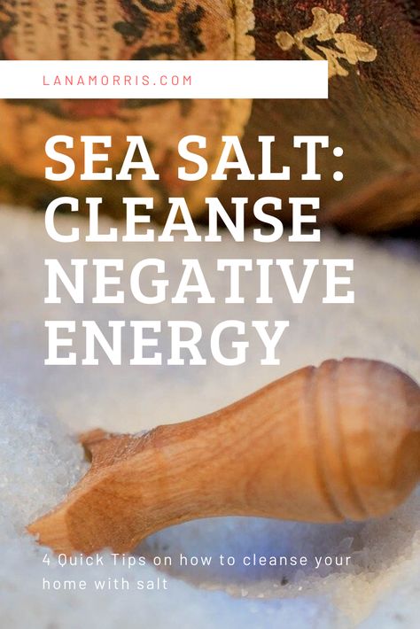 Sea Salt Spiritual Uses, Sea Salt For Negative Energy, Lemon And Salt For Negative Energy, Sea Salt Cleanse, Salt Cleanse, Lemon Cleanse, Clearing Negative Energy, Heart Diet, Remove Negative Energy