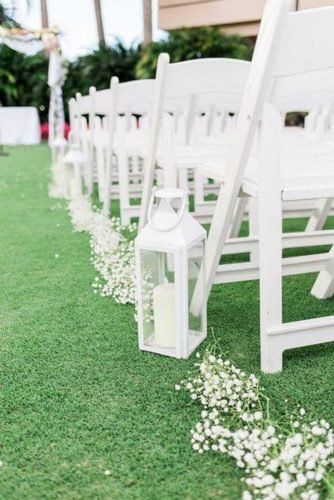 Wedding Aisle Outdoor, Aisle Markers, Wedding Isles, Romantic Rustic Wedding, Wedding Ceremony Ideas, Ceremony Chairs, Church Wedding Decorations, White Lanterns, Wedding Aisle Decorations