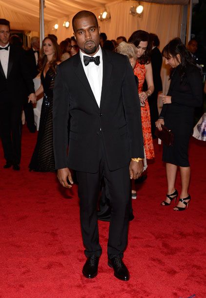 Kanye West in Givenchy, 2012 Kanye West Met Gala, Red Carpet Glam, Jessica Biel And Justin, Kanye Fashion, Haute Fashion, Louie Vuitton, Met Ball, Met Gala Red Carpet, Gents Fashion