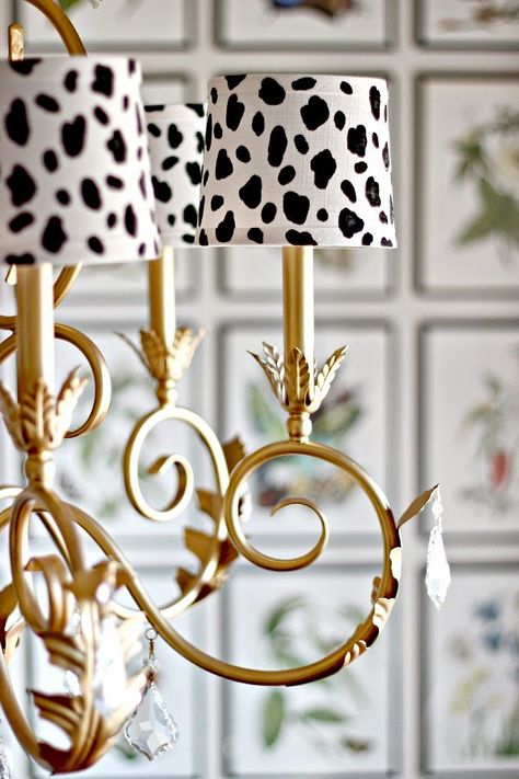 Chandelier shades - these win first place for Most Adorable Use of Dalmatian Dots Dimples And Tangles, Traditional Curtains, Fabric Chandelier, Painting Lamp Shades, Lotus Pendant, Painting Lamps, Curtain Patterns, Chandelier Shades, Lamp Shades