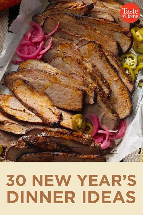 New Years Lunch Ideas, New Year’s Dinner Ideas, New Year’s Eve Dinner Ideas, New Years Day Food, 30 Dinner Ideas, New Years Day Dinner, New Years Day Meal, New Year's Eve Dinner, Nye Dinner