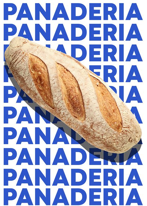 "Panaderia" Bakery Branding :: Behance Deli Logo Design, Bakery Graphics, Bread Branding, Bakers Logo, Panini Bread, Bread Brands, Typography Creative, Baker Logo, Branding Behance