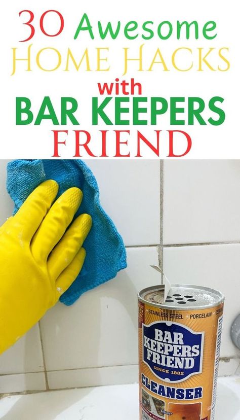 Discover 30 brilliant household uses of Bar Keepers Friend, showcasing its powerful cleaning capabilities for a variety of tasks. From tackling tough stains and restoring shine to surfaces to cleaning appliances and more, these tips will help you make the most of this versatile cleaner. Click to learn how Bar Keepers Friend can transform your home maintenance routine! Cleaning Glass Stove Top, Cleaning Shower Glass, Cleaning Vinyl Siding, Cleaning Marble, Ink Stain Removal, Coffee Stain Removal, Toilet Stains, Household Cleaning Products, Hard Water Stain Remover