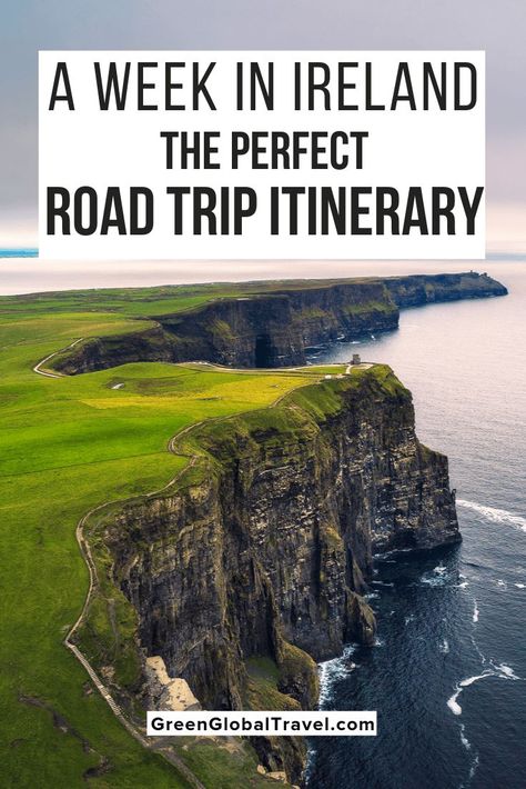 One Week in Ireland, the perfect Ireland Road Trip Itinerary | places to visit in ireland | best time to visit ireland | cork to dublin | dublin attractions |must see in ireland | what to do in ireland |ireland attractions | things to see in ireland | ireland places to visit | planning a trip to ireland | dublin to cork |ireland sights | ireland sightseeing | ireland travel tips | ireland itinerary 7 days Ireland Vacation Outfits, Traveling Ireland, Week In Ireland, Sabbatical Ideas, Montessori Works, Ireland Facts, Ireland Road Trip Itinerary, Ireland Places To Visit, Ireland History