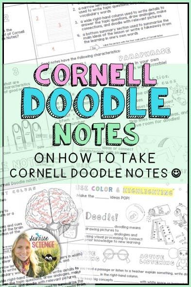 Cornell Notes For Science, Biology Doodle Notes, Cornell Doodle Notes, Doodle Notes Science, Middle School Chemistry, 2024 Classroom, Teaching Middle School Science, Learn Biology, Human Physiology