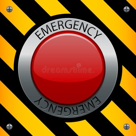 Big Red Button, Black And Yellow Background, Mad Scientist Halloween, Emergency Button, Christmas Ceiling Decorations, Space Play, Vacation Games, Red Illustration, Button Image