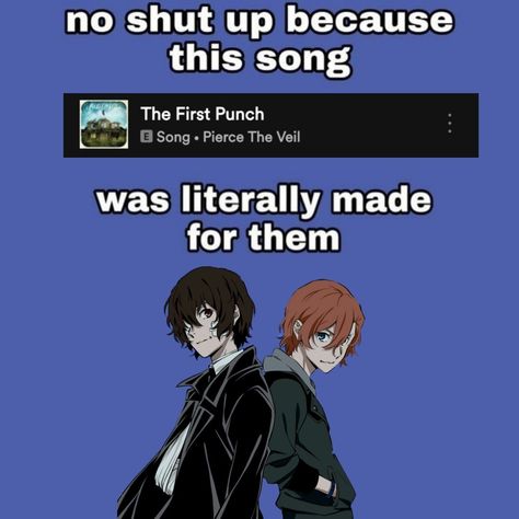 Soukoku Playlist, Bsd Playlist, Soukoku Headcanon, Dazai Kinnie, Dead Dog, Silly Songs, Song Suggestions, Music Recommendations, Bendy And The Ink Machine