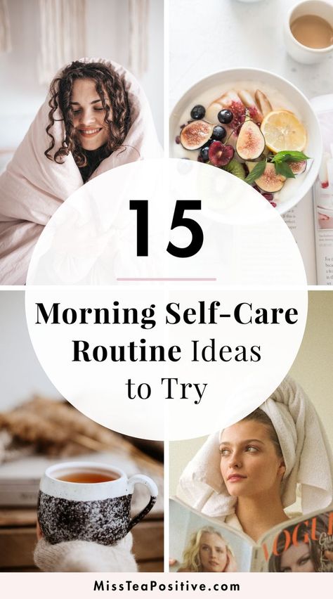 Morning Self Care Routine, Morning Self Care, Early Morning Routine, Best Morning Routine, Holistic Fitness, How To Believe, Best Morning, Routine Ideas, Cold Sores Remedies