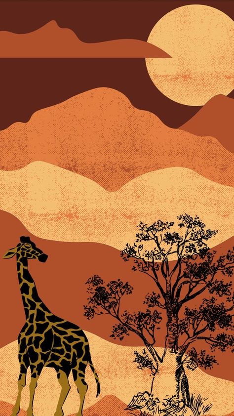 Giraffe Pattern Wallpaper, Giraffe Background Wallpapers, Giraffe Aesthetic Wallpaper, Safari Wallpaper Iphone, Giraffe Wallpaper Iphone, Giraffe Aesthetic, Giraffe Background, Wallpaper Giraffe, Safari Background