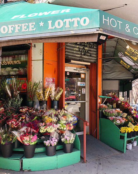 Park Slope Bodega NYC New York Bodega Aesthetic, Nyc Bodega Aesthetic, Nyc Store Fronts, New York Flower Shop, Bodega Photography, New York Grocery Store, Bodega Aesthetic, New York Bodega, Nyc Bodega