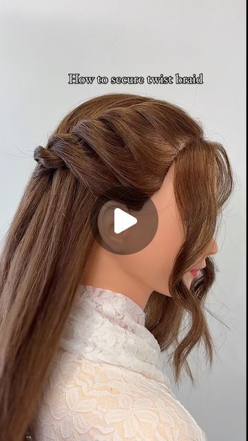 Rashda bushra on Instagram: "“Obsessed with this front twist braid! ✨ Effortless and chic—perfect for those days when you want to keep it simple but stylish. Just twist, braid, and secure with a bobby pin. Easy, quick, and stays in place all day! #hairtutorial #hairup #hairupdo #hairdo #hairdosimple #updo #updos #updohairstyles #hairups #hairstyles #hairideas #Weddinghair #hairwedding #bridalhair #reel #reels #igreels #ighair #hairfashion #hairhack #hairgoals #updostyles #upstyle

#tutorialhair #hairart #reelitfeelit #bridalhair #bridalhairinspo #braid #braidedhairup #braids @behindthechair_com @markleesonsalons
@nextlevelhairstylists @hairbrained _official @limage_gmbh
@hairtutorial4you" Twisted Front Hairstyles, Self Front Hairstyles Easy, Easy Front Hairstyles, Front Twist Hairstyles, Twisted Braid Hairstyles, Quick Braids, Braided Hairdo, Front Braids, Bobby Pin Hairstyles