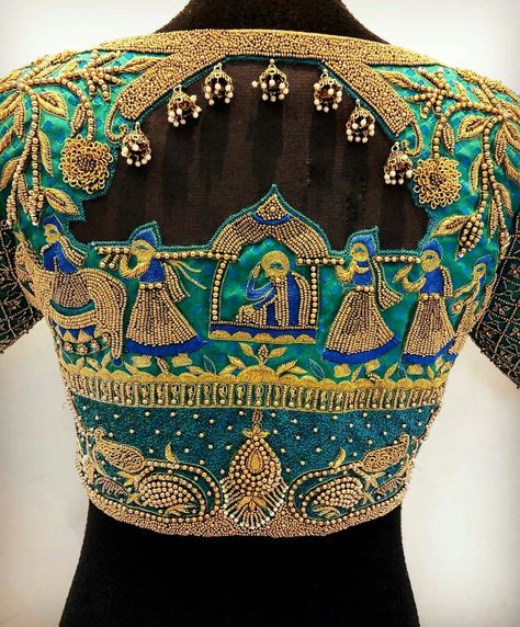 Magam Work Designs, Back Neck Designs, Bridal Blouse, Bridal Blouse Designs, Blouse Work, Blouse Work Designs, Blouse Pattern, Work Blouse, Festival Captain Hat