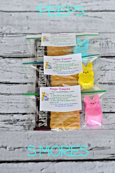 Easter Smores, Peeps Treats, Make Your Own Labels, Holiday Cupcakes, Easter Theme, School Snack, Easter Peeps, Fun Treats, Easter Dinner