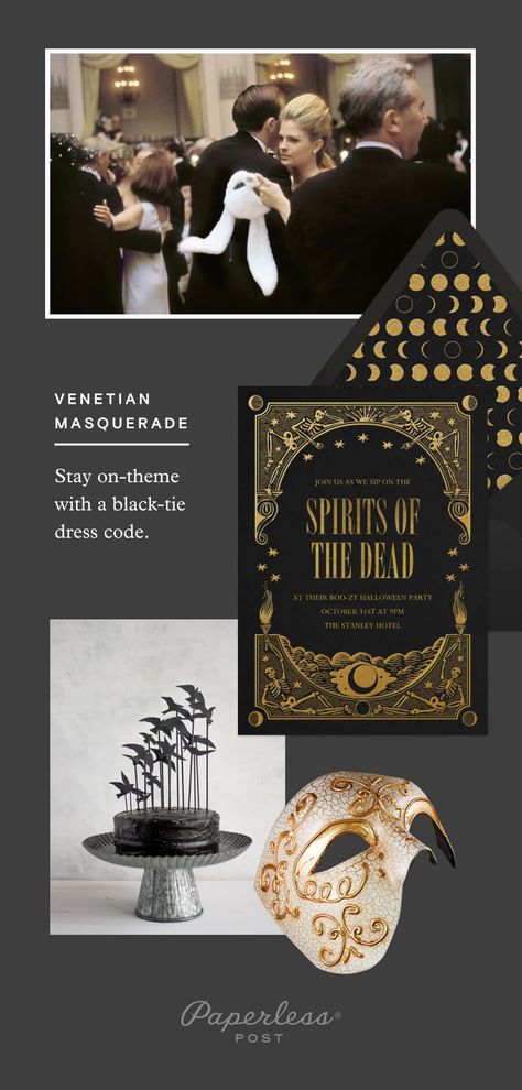 If you love an elegant edge to the scary season, a classic Venetian masquerade is the perfect Halloween party theme. This style of party is characterized by a storied decadence that dates back to the days of Casanova in Venice. Venetian Masquerade Party, Masquerade Halloween Party, Halloween Masquerade Party, Scary Party, Masquerade Halloween, Perfect Halloween Party, Party Hosting, Halloween Party Ideas, Spooky Halloween Party