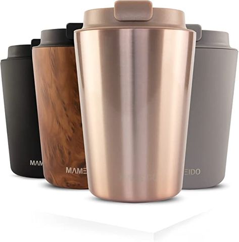 MAMEIDO Travel Mug 350ml Black Marble - Coffee Cup Travel Mugs for Hot Drinks, Leakproof Insulated Coffe Mug : Amazon.co.uk: Home & Kitchen Coffee Flask, Thermal Flask, Toyota Aygo, Thermal Mug, Tea Brands, Thermos Cup, Coffee To Go, Jeep Accessories, Christmas Drinks