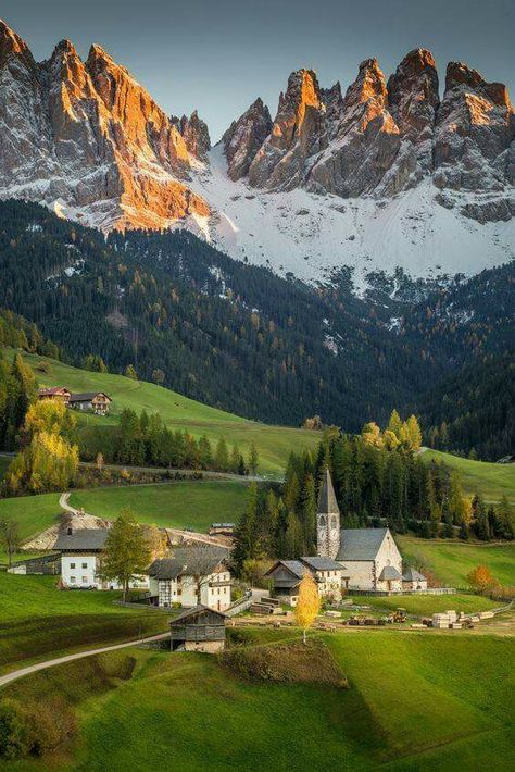 funes valley dolomites italy Best Places In Italy, Visiting Italy, Travel 2024, Dolomites Italy, Places In Italy, Italy Photography, Halong Bay, Italy Vacation, Alam Yang Indah