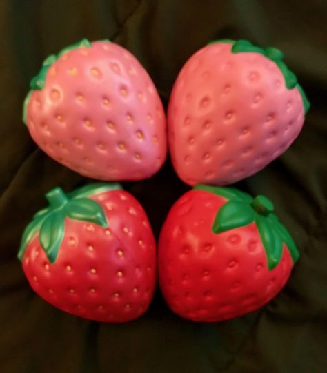 Ibloom jumbo strawberry squishies Kawaii Nostalgia, Strawberry Squishy, Ibloom Squishies, Big Strawberry, Service Dog, Service Dogs, Slime, Collectibles, Toys