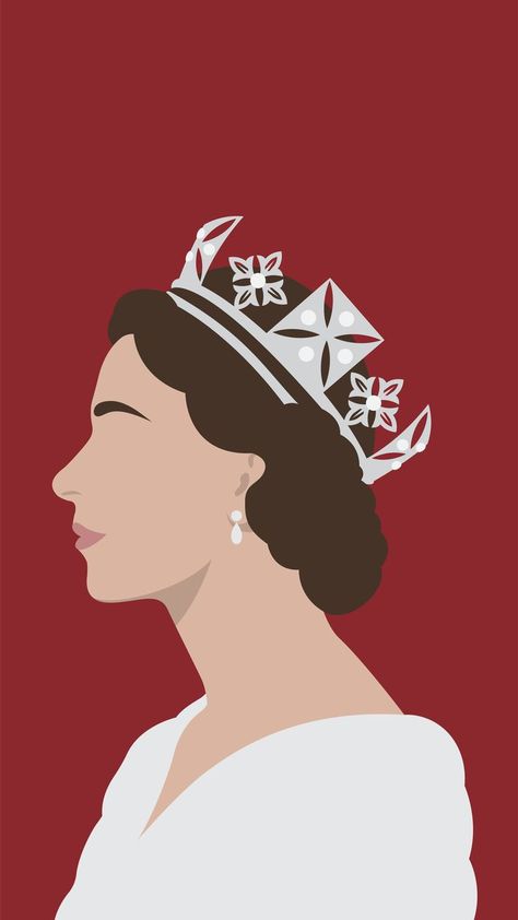 | COPYRIGHTED IMAGES. USE AND DISSEMINATION WITHOUT CONSENT IS PROHIBITED | Vector Illustration | Woman Illustration | Photo Illustration Combination | HerMajesty | Queen | Elizabeth II | @gm_graph | #gmgraph King Drawing, Crown Illustration, Young Queen Elizabeth, Queen Drawing, Illustration Woman, Elisabeth Ii, Illustration Photo, Queen Art, Cool Wall Art