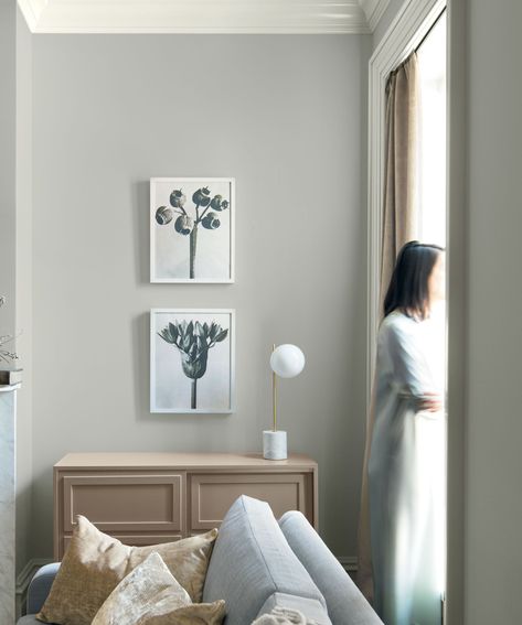 This calming, sophisticated shade is Benjamin Moore's Colour of the Year 2019 Best Interior Paint, Trending Paint Colors, Paint Colors Benjamin Moore, Benjamin Moore Colors, Benjamin Moore Paint, Best Paint Colors, Room Paint Colors, Bedroom Paint Colors, Trendy Bedroom