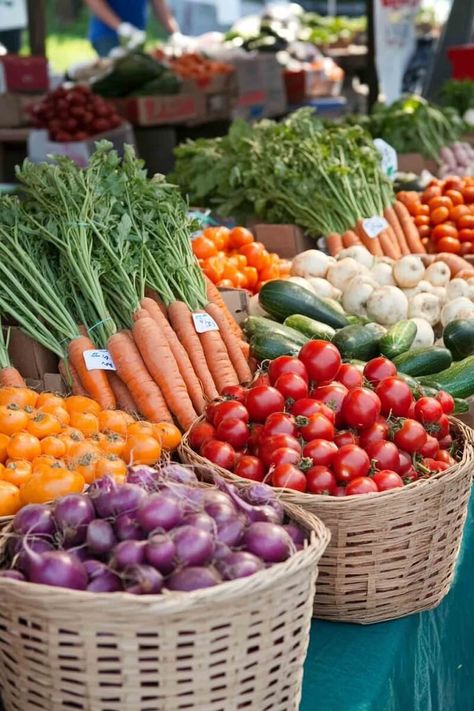 fresh PRODUCE  at the farmers market Farmers Market Building, Farmer’s Market Aesthetic, Farm Market Ideas, Farmers Market Aesthetic, Conscious Community, Farmers Market Shopping, Farmers Market Stand, Mind Movie, Vegetable Market