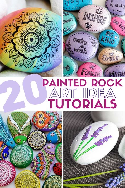 Be inspired with 20 of the Best Painted Rock Art Ideas, You Can do! A trendy and therapeutic craft that includes easy DIY tutorials. #thecraftyblogstalker #rockpainting #artideas #paintedrocks #paint #painting Paint Pen Rock Art, Posca Pen Rock Art, Rock Painting Activity, Posca Pens Art Ideas Easy, Posca Pens Rock Art, Therapeutic Crafts, Cool Rock Painting Ideas, Acrylic Marker Art Ideas, Paint Marker Art Ideas