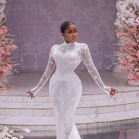 VEEKEE JAMES ATERE on Instagram: "That Feeling when you had your Dream Wedding in your Dream Wedding Dress😢🥹🥰  Photographer @saidmhamadofficial Bride @veekee_james  Groom @femi_bd  Brides Outfits @veekeejames_official  Bridal Styling @style_by_ruvero Makeup @ariyike_mua  Hair stylist @adefunkeee  Groom suit @atafo__ Groom styling @groomsoftheinfidel  Event planner @elithan_events  Decor @whitehillsevents   #LoveUnbeaten24" Veekee James Wedding Dress, Veekee James, African Bridal Dress, Bridal Styling, African Bride, Events Decor, Bride And Groom Outfit, Bridal Shower Outfit, Classy Wedding Dress