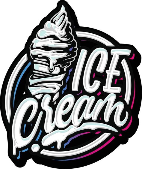 Ice Cream Lettering typography vector Ice Cream Lettering, Ice Cream Typography, Vector Game, Lettering Typography, Graffiti Lettering, The Ice, Game Design, Vector Art, Graffiti