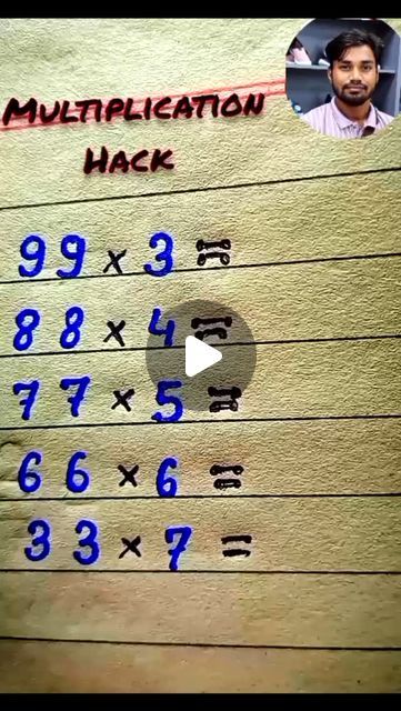 Unstoapable Study on Instagram: "Multiplication Hack 🔥#mathtrick #unstoapablestudy0111" Maths Multiplication Activities, Easy Division Tricks, Math Tricks Hacks, Multiplication Timed Test, Math Solving, Multiplication Game, Multiplication Tricks, Teaching Math Strategies, Multiplication Activities