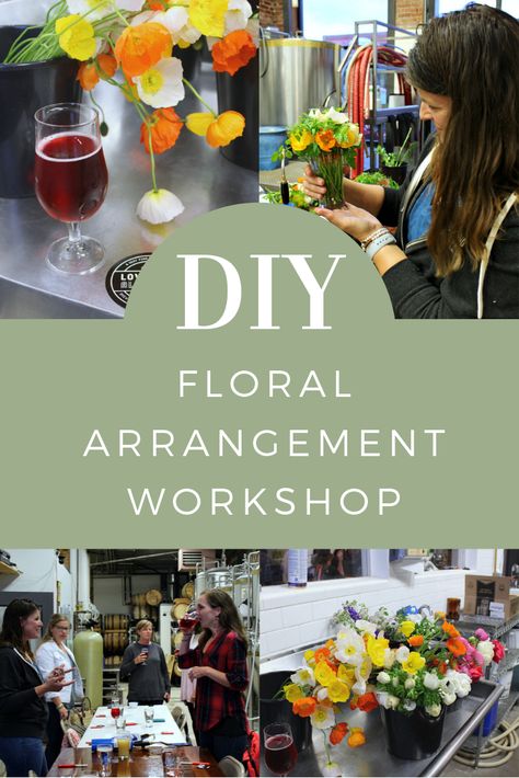 Learn how to arrange flowers with Blooming Betties floral workshop. #flowerworkshop Flower Arranging Class Ideas, Floral Workshop Ideas, Flower Arrangement Workshop, Flower Arranging Class, Mason Jar Arrangements, Diy Flower Arrangement, Floral Workshop, Arrange Flowers, Floristry Design