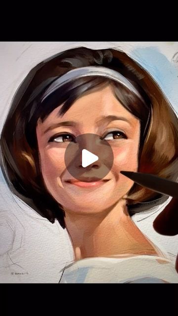 Aleksei Vinogradov ART🎨 on Instagram: "A little bit of the portrait process from old movies:) I used Procreate + my brushes 🖌
#draw #portraitart #procreate #digitalart" Digital Painting Process, Procreate Portrait, Traditional Drawing, Drawing Procreate, Learn Something New Everyday, Free Brushes, Free Procreate, Procreate Brushes Free, Free Brush