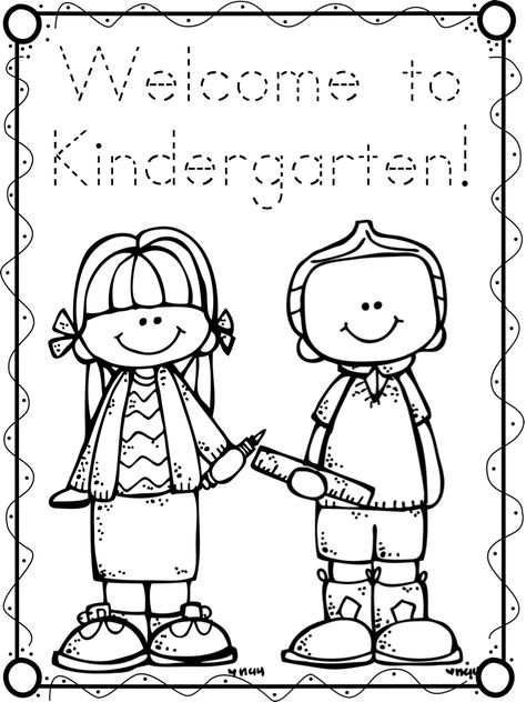 Now that I have been in school for two and a half weeks and it’s like summer never was or will ever be again, I took the time to update something that has been on my list forever. And/or someone emailed me asking if I could send an editable version so that they could translate … Kindergarten Coloring Sheets, Welcome To Preschool, Kindergarten Coloring, Welcome To Kindergarten, Back To School Worksheets, Kindergarten Colors, Kindergarten Coloring Pages, Free Preschool Printables, Preschool Coloring Pages