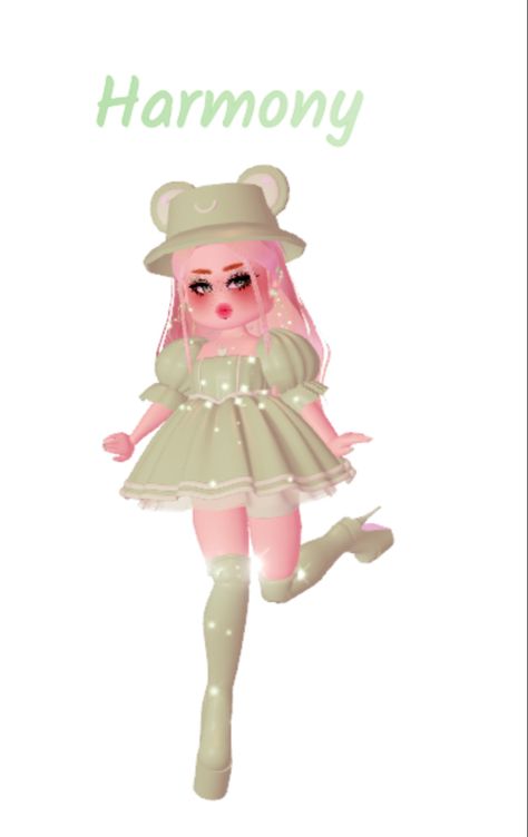 Babydoll Dress Outfit, Roblox Royale High, Alice In Wonderland Artwork, Wonderland Artwork, Aesthetic Roblox Royale High Outfits, Baby Doll Dress, Royale High, Kpop Fashion Outfits, Disney Cartoons